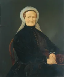 Portræt af en Dame